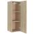 Set dulap TV, 4 piese, stejar sonoma, lemn prelucrat GartenMobel Dekor