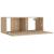 Set dulap TV, 4 piese, stejar sonoma, lemn prelucrat GartenMobel Dekor