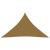 Pânză parasolar, gri taupe, 3,5x3,5x4,9 m, HDPE, 160 g/m² GartenMobel Dekor