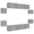Set dulap TV, 8 piese, gri sonoma, lemn prelucrat GartenMobel Dekor