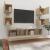 Set dulap TV, 6 piese, stejar sonoma, lemn prelucrat GartenMobel Dekor