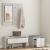 Set de mobilier pentru hol, gri beton, lemn prelucrat GartenMobel Dekor