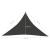 Parasolar, antracit, 3,5x3,5x4,9 m, HDPE, 160 g/m² GartenMobel Dekor