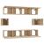 Set dulap TV, 6 piese, stejar sonoma, lemn prelucrat GartenMobel Dekor