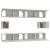 Set dulap TV, 6 piese, gri beton, lemn prelucrat GartenMobel Dekor