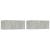 Set dulap TV, 5 piese, gri beton, lemn prelucrat GartenMobel Dekor