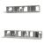 Set dulap TV, 5 piese, gri beton, lemn prelucrat GartenMobel Dekor