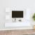 Set dulap TV, 5 piese, alb, lemn prelucrat GartenMobel Dekor