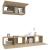Set dulap TV, 3 piese, stejar sonoma, lemn prelucrat GartenMobel Dekor