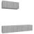 Set dulap TV, 3 piese, gri sonoma, lemn prelucrat GartenMobel Dekor