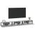 Set dulap TV, 3 piese, gri sonoma, lemn prelucrat GartenMobel Dekor