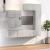 Set dulap TV, 6 piese, gri beton, lemn prelucrat GartenMobel Dekor