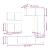 Set dulap TV, 6 piese, gri beton, lemn prelucrat GartenMobel Dekor