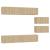 Set dulap TV, 6 piese, stejar sonoma, lemn prelucrat GartenMobel Dekor
