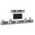 Set dulap TV, 6 piese, gri beton, lemn prelucrat GartenMobel Dekor