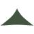 Pânză parasolar, verde închis, 4x4x5,8 m, HDPE, 160 g/m² GartenMobel Dekor