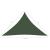 Pânză parasolar, verde închis, 4x4x5,8 m, HDPE, 160 g/m² GartenMobel Dekor
