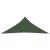 Pânză parasolar, verde închis, 4x5x5 m, HDPE, 160 g/m² GartenMobel Dekor
