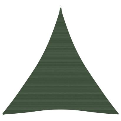 Pânză parasolar, verde închis, 4x5x5 m, HDPE, 160 g/m² GartenMobel Dekor