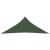 Pânză parasolar, verde închis, 5x6x6 m, 160 g/m², HDPE GartenMobel Dekor