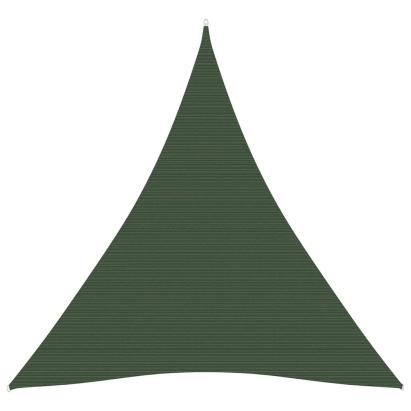 Pânză parasolar, verde închis, 5x6x6 m, 160 g/m², HDPE GartenMobel Dekor
