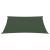 Pânză parasolar, verde închis, 3/4x3 m, HDPE, 160 g/m² GartenMobel Dekor