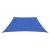 Pânză parasolar, albastru, 3/4x2 m, HDPE, 160 g/m² GartenMobel Dekor