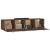 Dulapuri TV de perete 2 buc. stejar maro 60x36,5x35 cm lemn GartenMobel Dekor