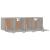 Dulapuri de perete 2 buc. gri beton 80x35x36,5cm lemn prelucrat GartenMobel Dekor
