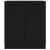Servante, 2 buc., negru, 60x30x70 cm, lemn compozit GartenMobel Dekor