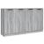 Servante, 2 piese, sonoma gri, 60x30x70 cm, lemn prelucrat GartenMobel Dekor