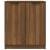 Servante, 2 buc., stejar maro, 60x30x70 cm, lemn prelucrat GartenMobel Dekor