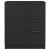 Servante, 2 buc., negru, 60x30x70 cm, lemn compozit GartenMobel Dekor
