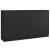 Servante, 2 buc., negru, 60x30x70 cm, lemn compozit GartenMobel Dekor
