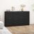 Servante, 2 buc., negru, 60x30x70 cm, lemn compozit GartenMobel Dekor