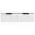 Dulapuri de perete, 2 buc., alb, 68x30x20 cm, lemn prelucrat GartenMobel Dekor