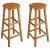 Set mobilier de bar de balcon, 3 piese, lemn masiv de acacia GartenMobel Dekor