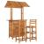 Set mobilier de bar de grădină, 3 piese, lemn masiv de acacia GartenMobel Dekor