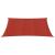 Pânză parasolar, roșu, 3,6x3,6 m, HDPE GartenMobel Dekor