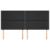 Tăblii de pat, 4 buc, negru, 80x5x78/88 cm, piele ecologică GartenMobel Dekor