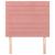 Tăblii de pat, 2 buc, roz, 100x5x78/88 cm, catifea GartenMobel Dekor