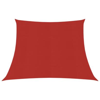 Pânză parasolar, roșu, 3/4x3 m, HDPE, 160 g/m² GartenMobel Dekor