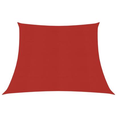 Pânză parasolar, roșu, 4/5x3 m, HDPE, 160 g/m² GartenMobel Dekor