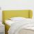 Tăblie de pat cu aripioare verde 93x23x78/88 cm material textil GartenMobel Dekor