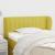 Tăblie de pat cu aripioare verde 83x23x78/88 cm material textil GartenMobel Dekor