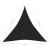 Pânză parasolar, negru, 4,5x4,5x4,5 m, HDPE, 160 g/m² GartenMobel Dekor