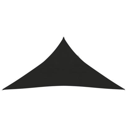 Pânză parasolar, negru, 5x6x6 m, HDPE, 160 g/m² GartenMobel Dekor