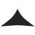 Pânză parasolar, negru, 5x5x6 m, HDPE, 160 g/m² GartenMobel Dekor