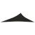 Pânză parasolar, negru, 4x5x6,8 m, HDPE, 160 g/m² GartenMobel Dekor