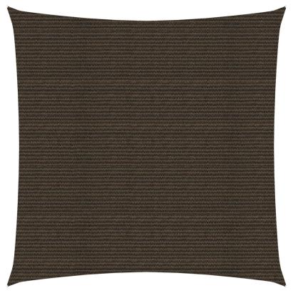 Pânză parasolar, maro, 3,6x3,6 m, HDPE, 160 g/m² GartenMobel Dekor